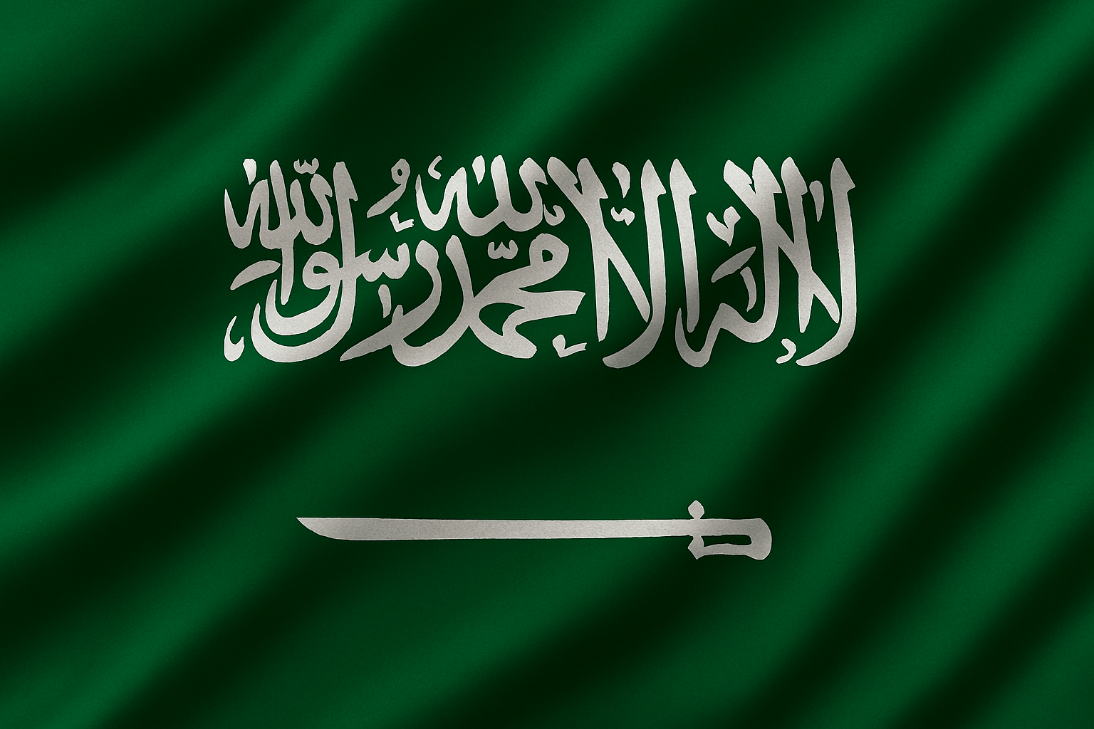 create a ksa flag de