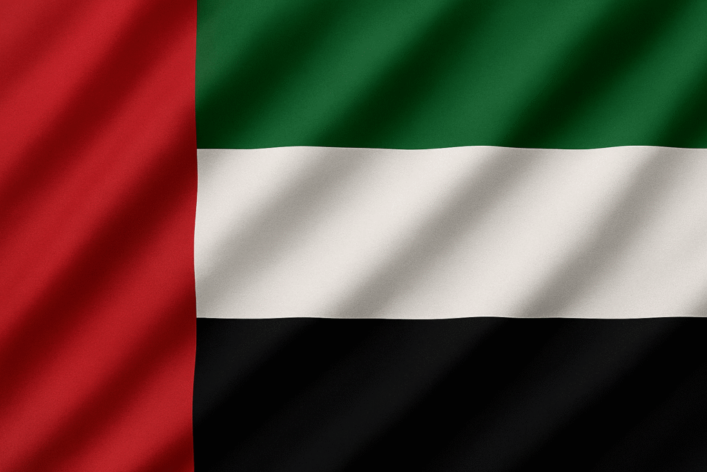 create a uae flag de