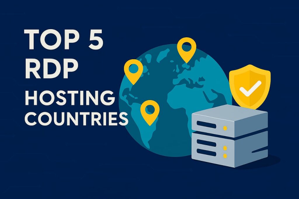 Top 5 Countries for Fast Reliable RDP Hosting)Premium RDP hosting