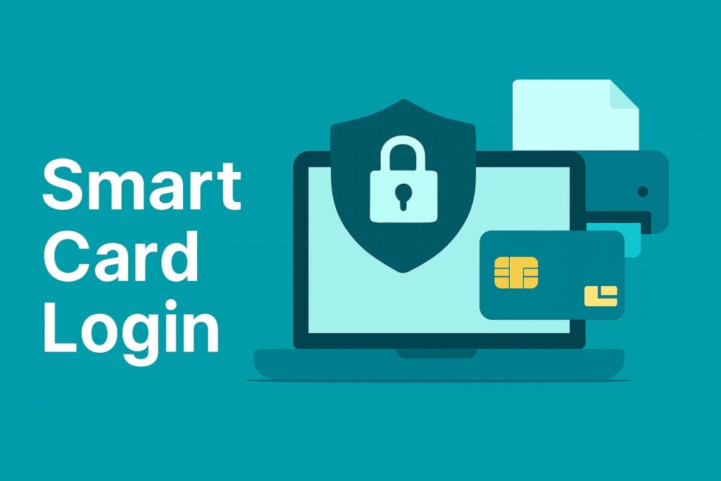 Windows RDP smart card login printer security
