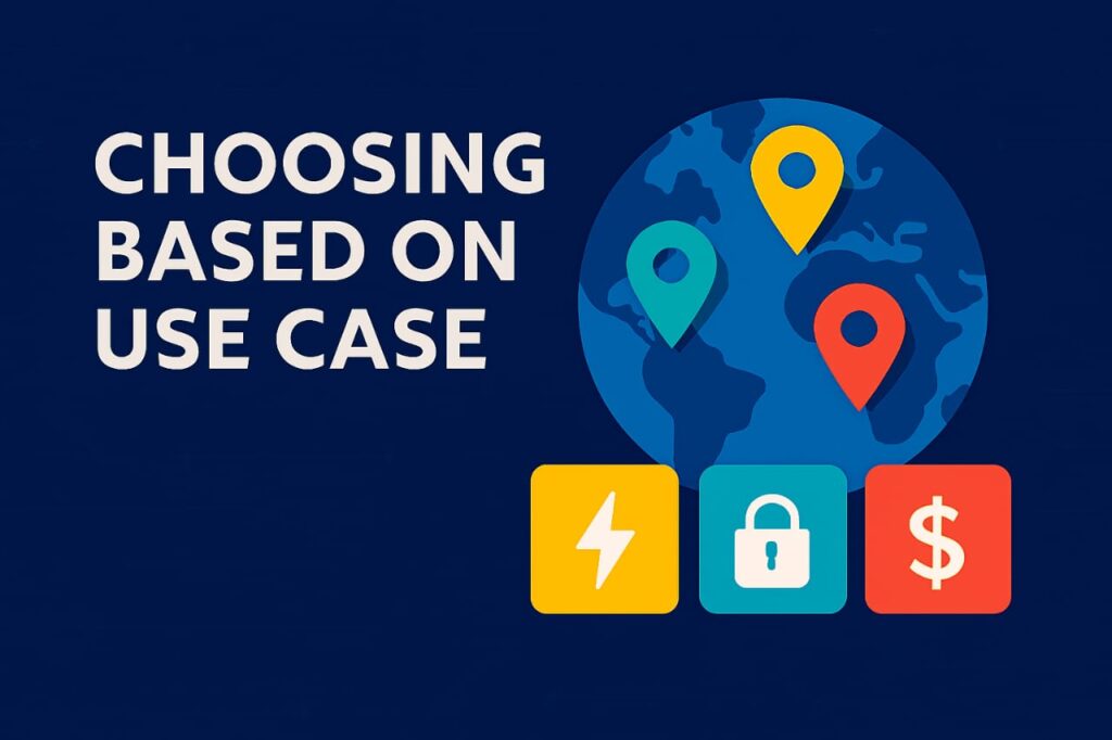 RDP hosting decision based on speed, security, and cost 