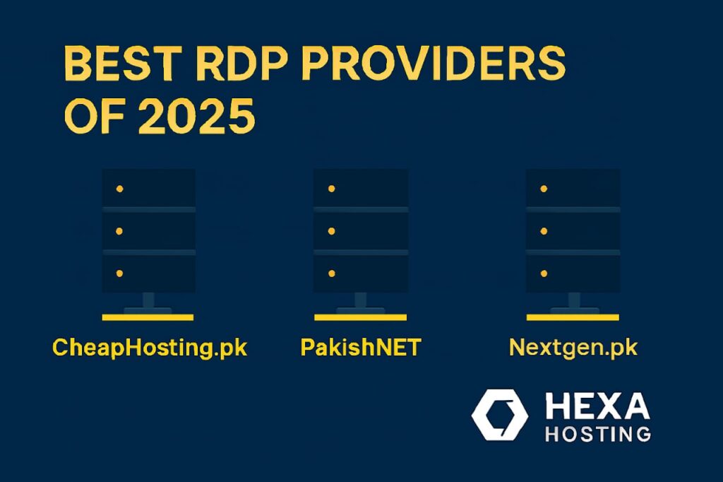 Best RDP Providers in PakistanTop RDP providersiPakistan