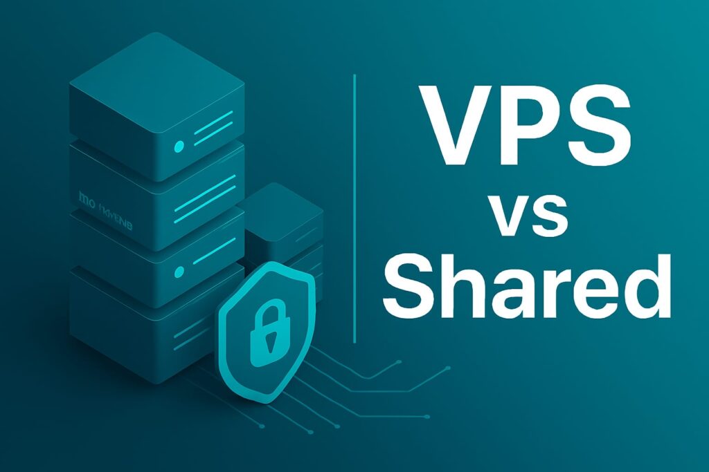 VPS Basics banner with virtual server and shield