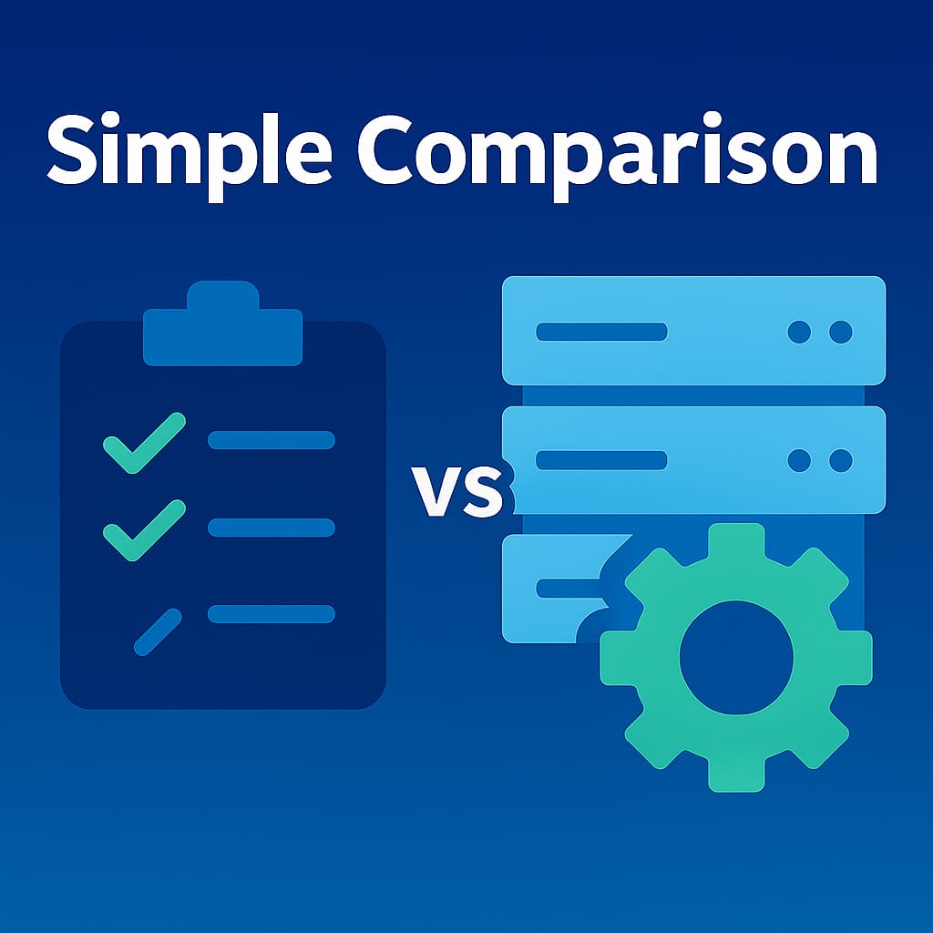  Unmanaged VPS server with terminal and wrench 