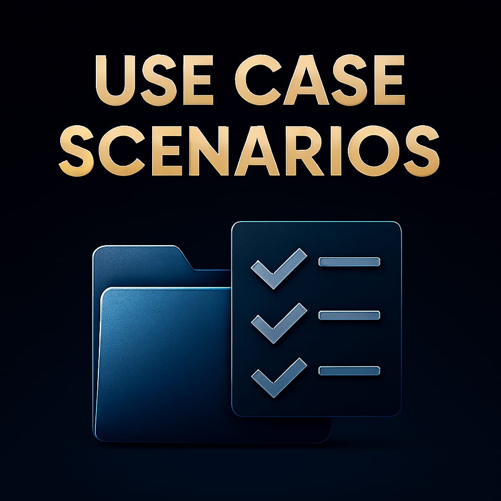 Speedometer and shield icons showing performance and protection contrast