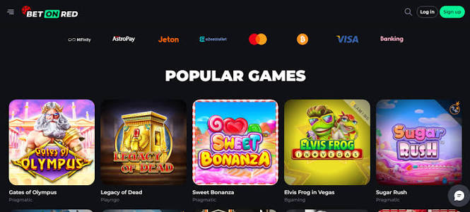 BETONRED casino benefits